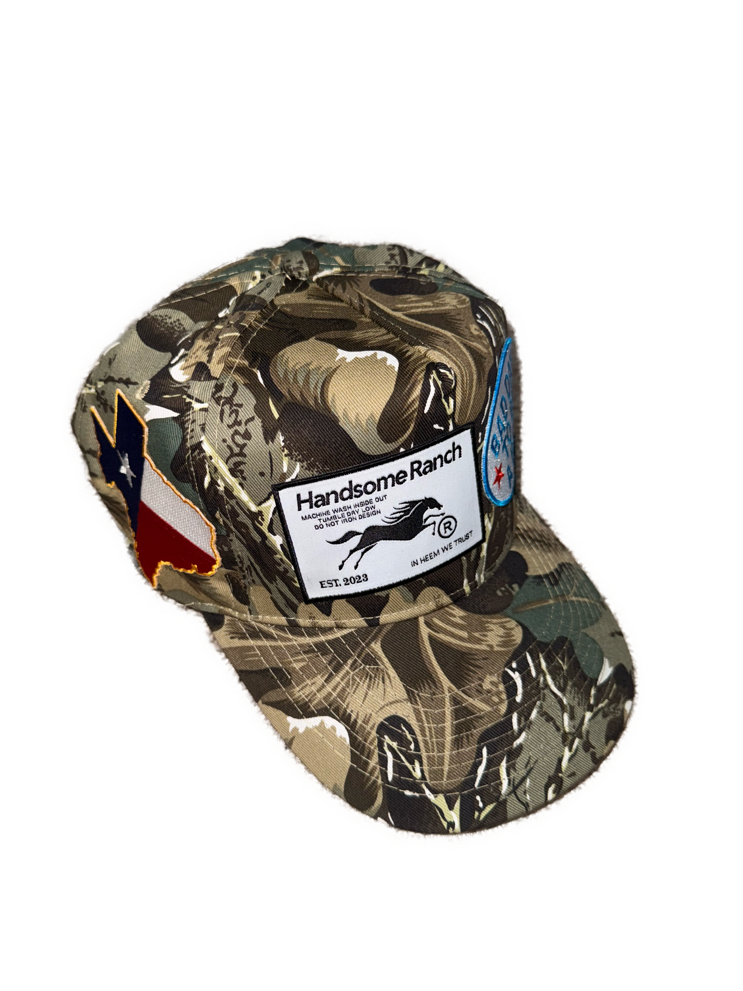 Handsome Ranch Patch-work Tree Hat