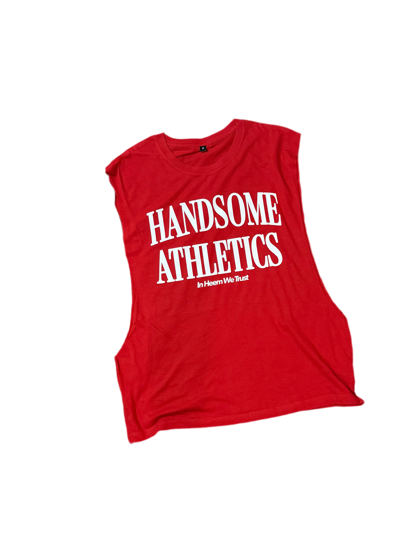 “Handsome Athletics” open-arm tanktop