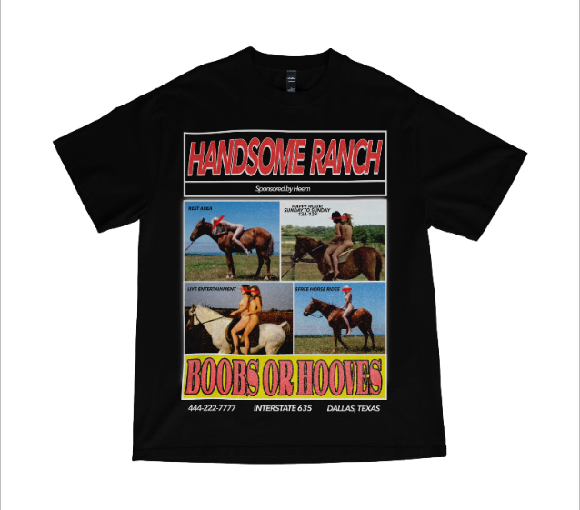 “Rest Stop” Drop Shoulder Tee (Preorder)