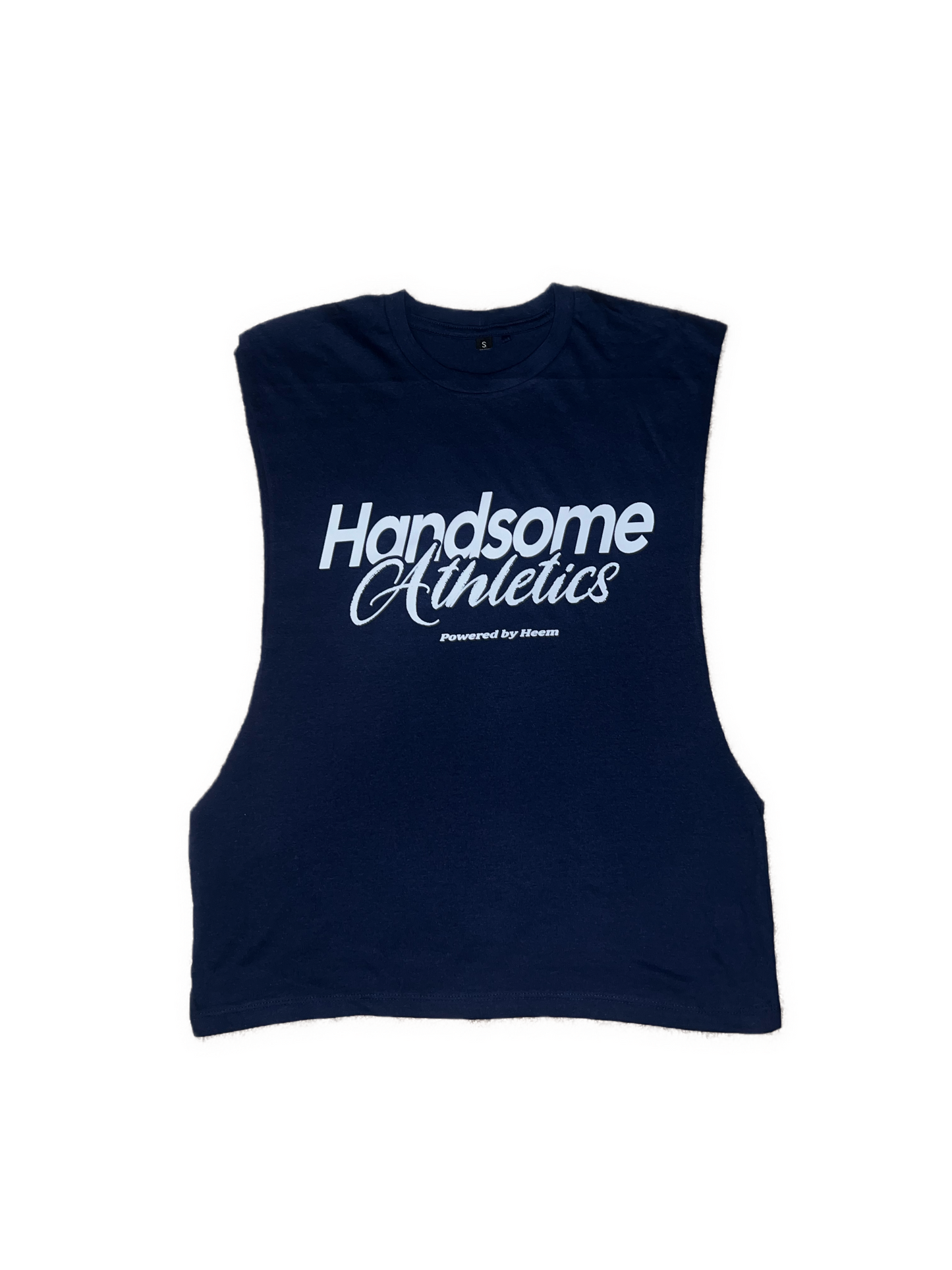 “Handsome Athletics” open-arm tanktop