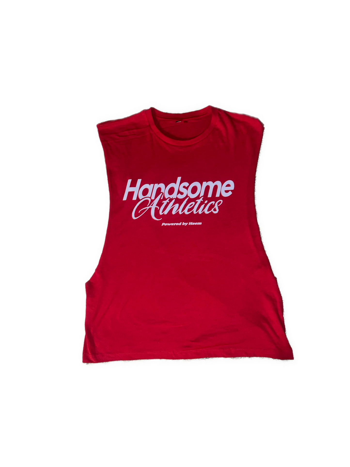 “Handsome Athletics” open-arm tanktop