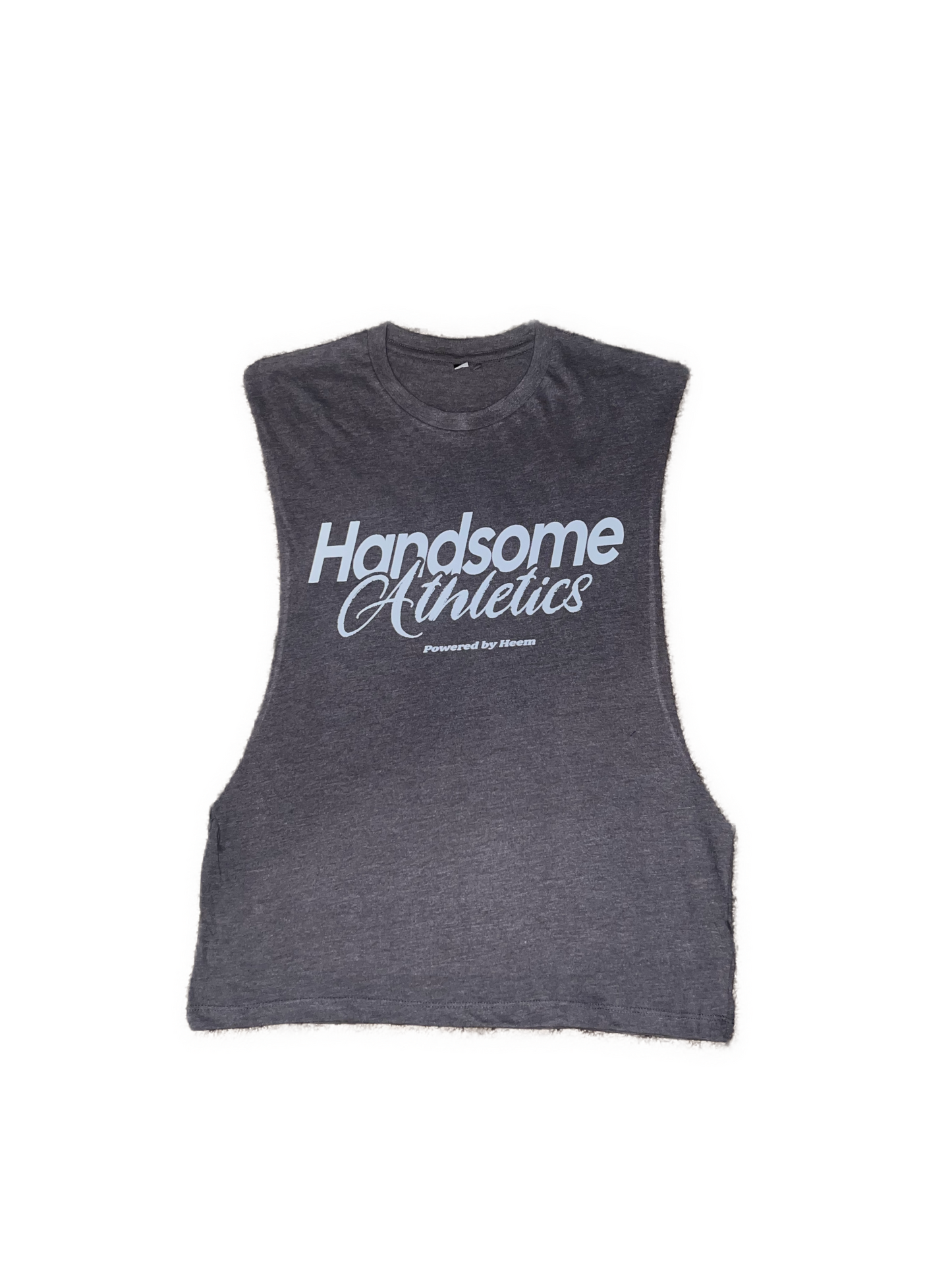 “Handsome Athletics” open-arm tanktop