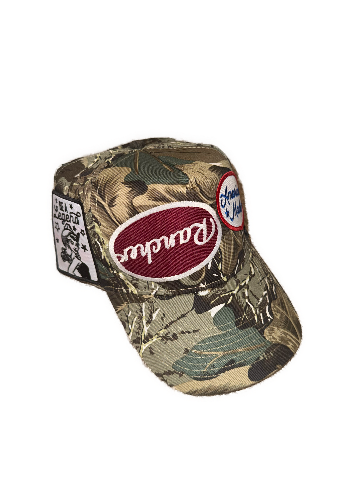 Handsome Ranch Patch-work Tree Hat