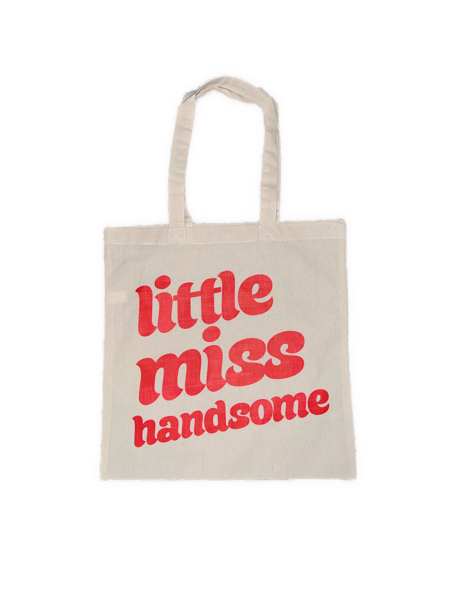 “Little Miss Handsome” Medium Tote Bag