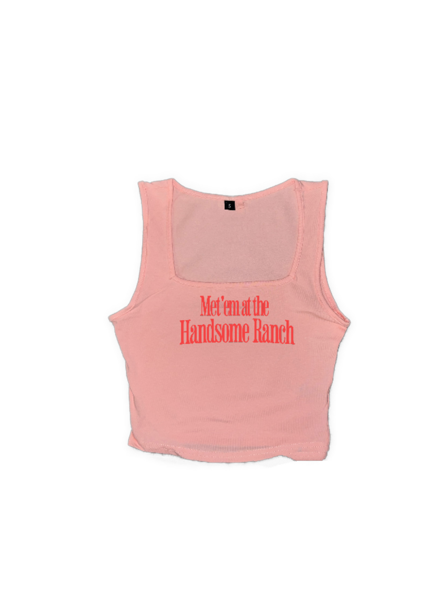 “Where we met” Square Neck Tank