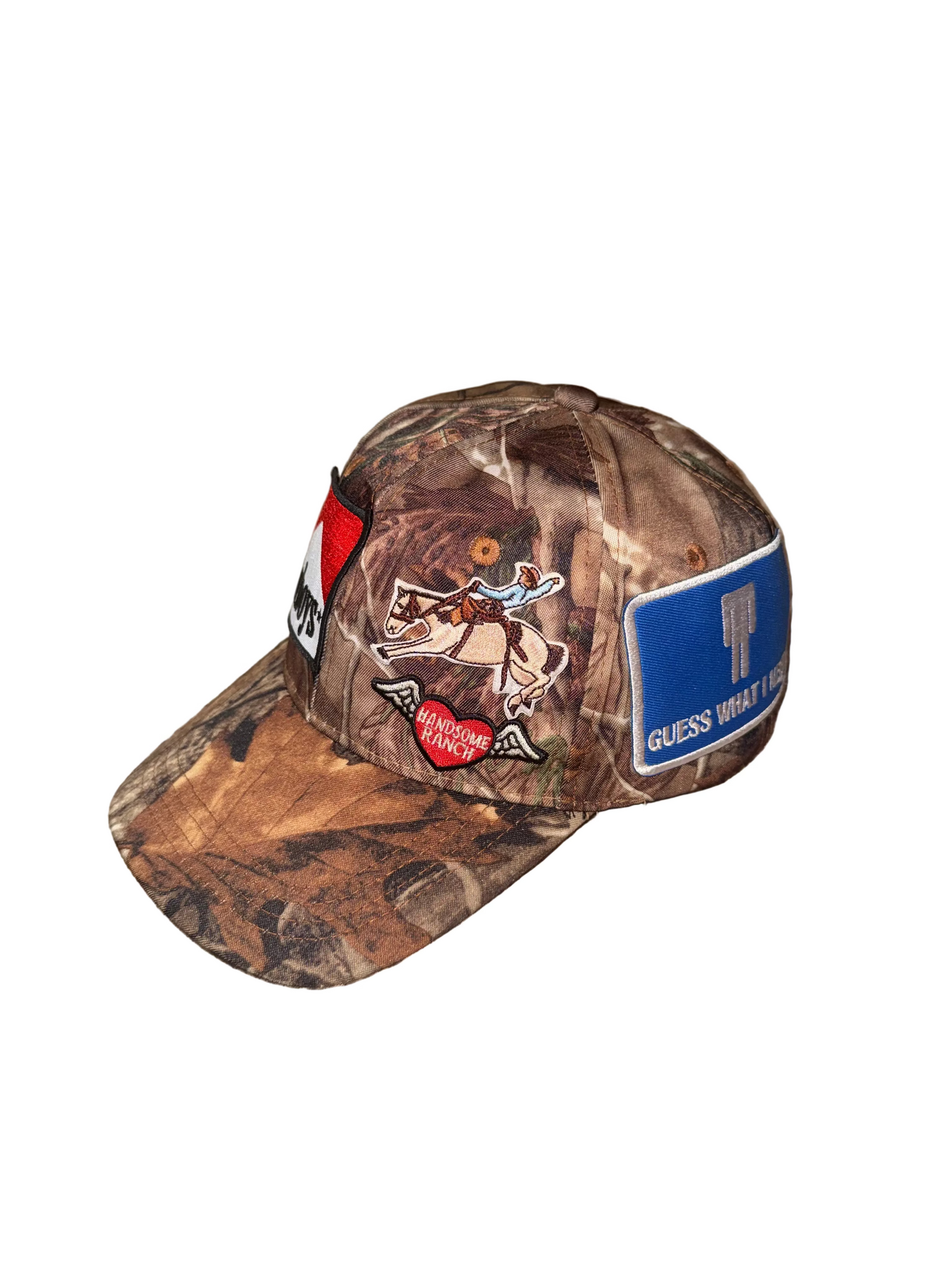 Handsome Ranch Patch-work Tree Hat