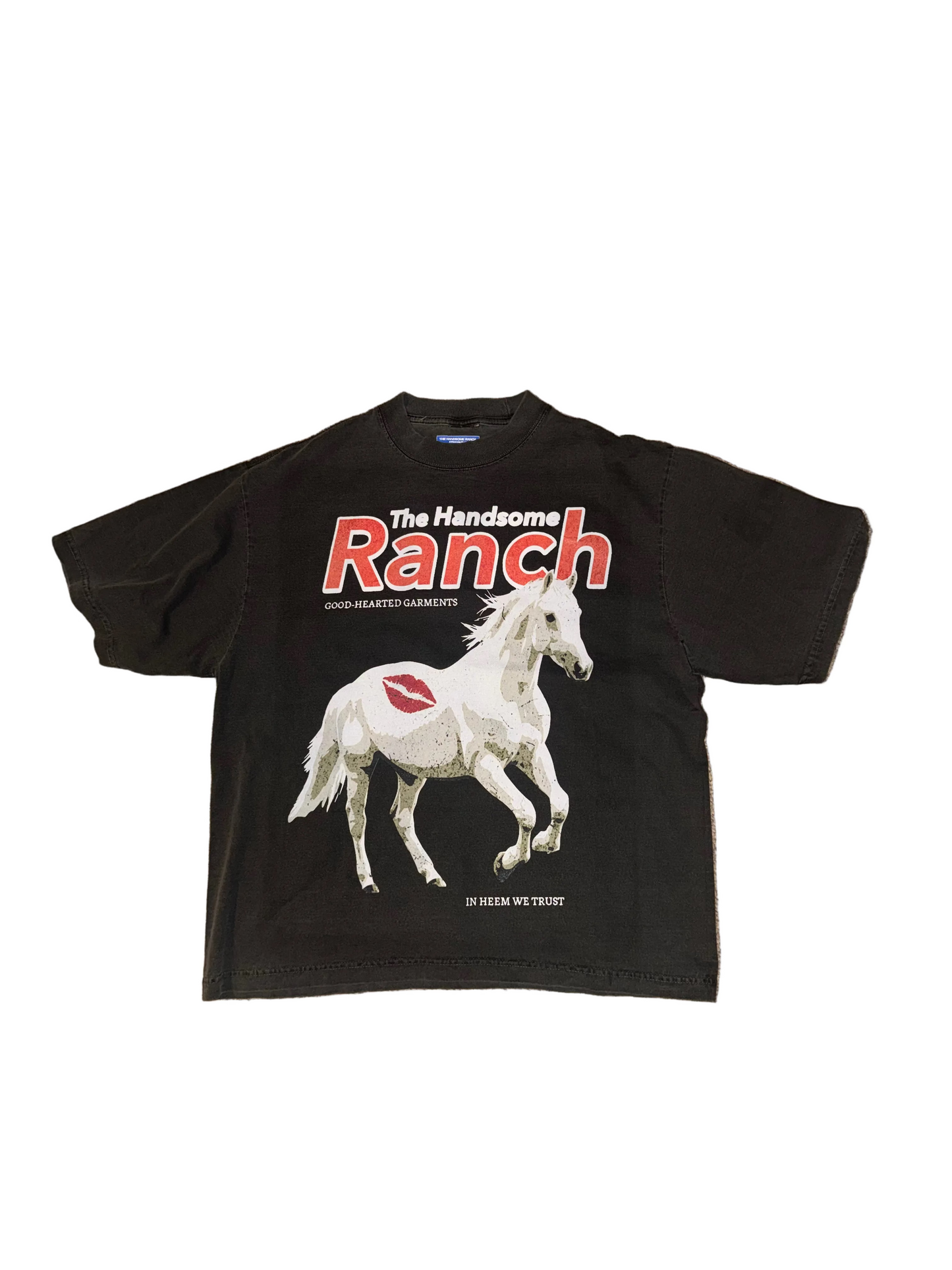 Drop Shoulder Love Horse Tee